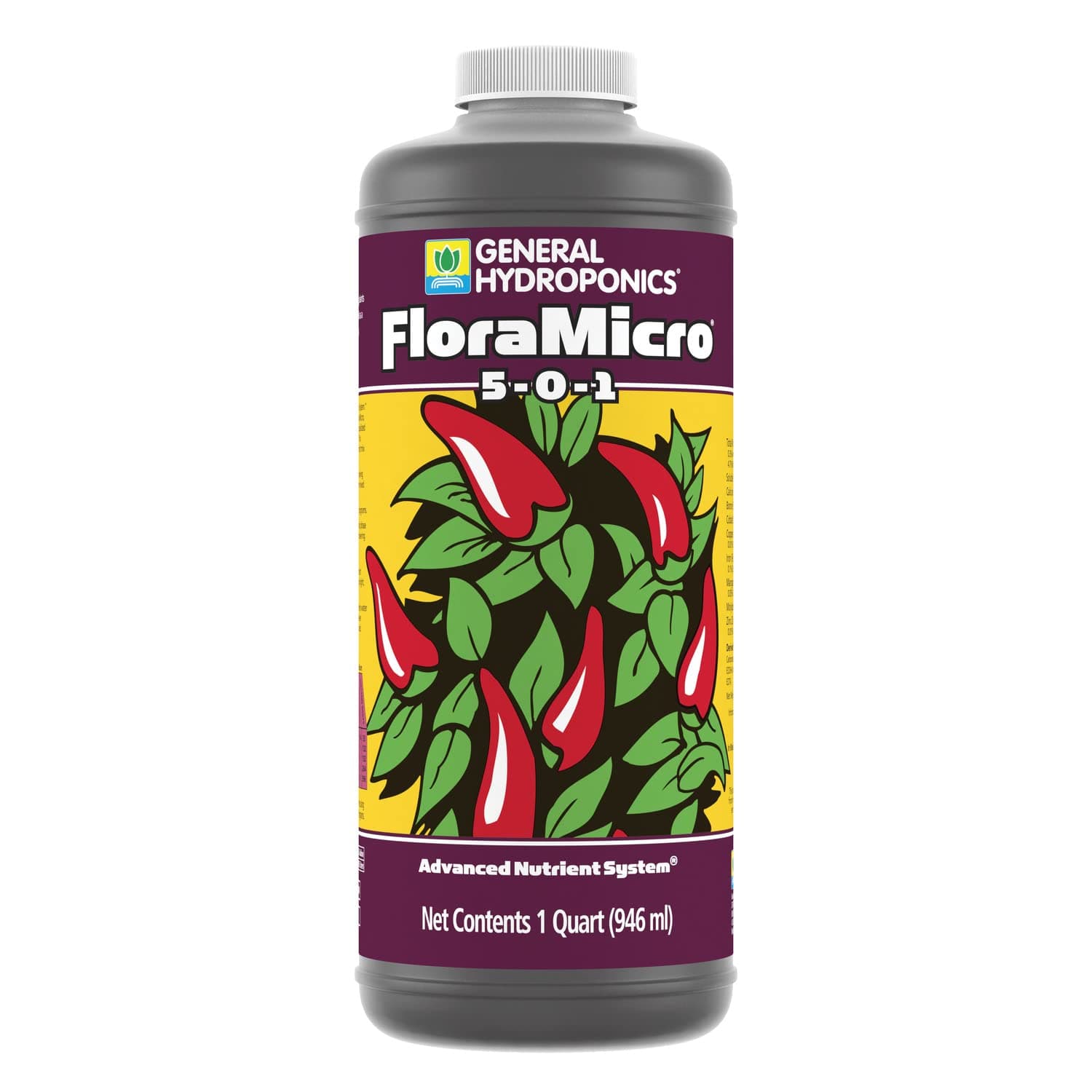 Use with FloraMicro & FloraBloom, Provides Nutrients for Structural & Foliar Growth Ideal for Hydroponics