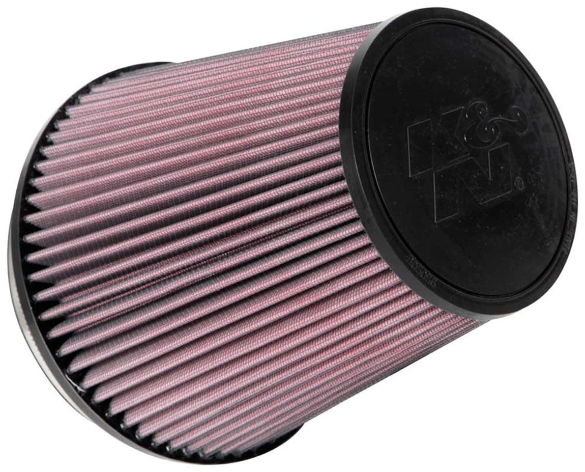 K&N Universal Clamp-On Air Intake Filter: High Performance, Premium, Washable, Replacement Flange Diameter: 6 In, Filter Height: 7.5 Length: 1 Shape: Round Tapered, RU-1041