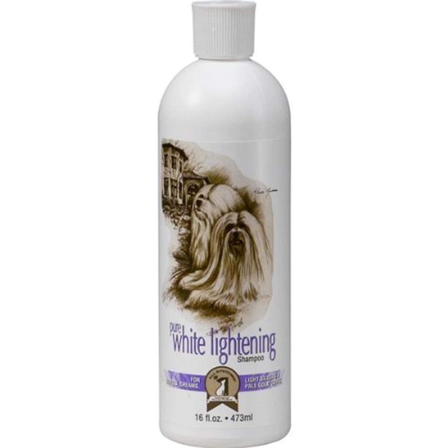 Pure White Lightening Pet Shampoo, 16-Ounce
