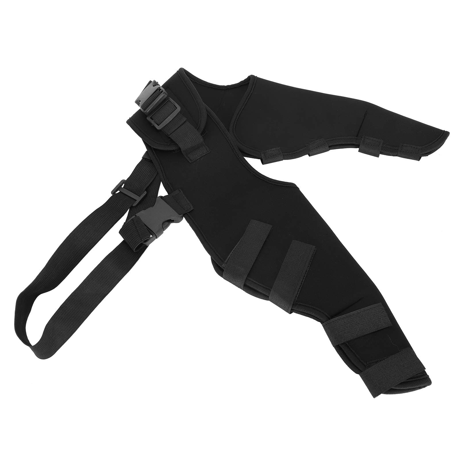 wosumeใ๐๐๐ฉ๐ฉ๐ ๐๐๐ ๐๐๐๐ซ ๐๐ข๐๐ญใ Pet Knee Pads, Adjustable Elastic Stability Pet Dog(M, HJ25 Rear Double Leggings Black)