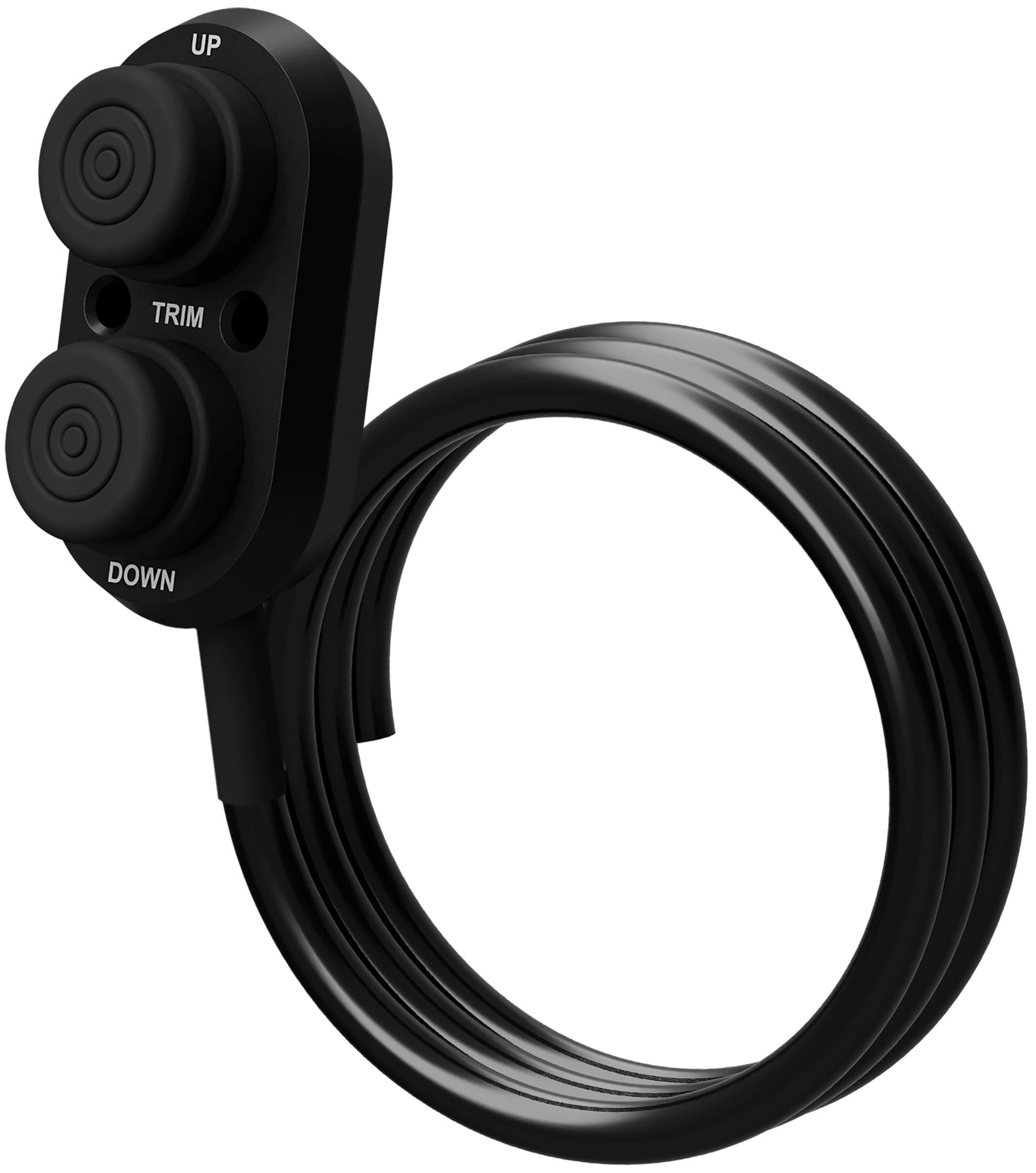 T-H Marine TTC-1-DP Push Button Transom Trim Switch, Black