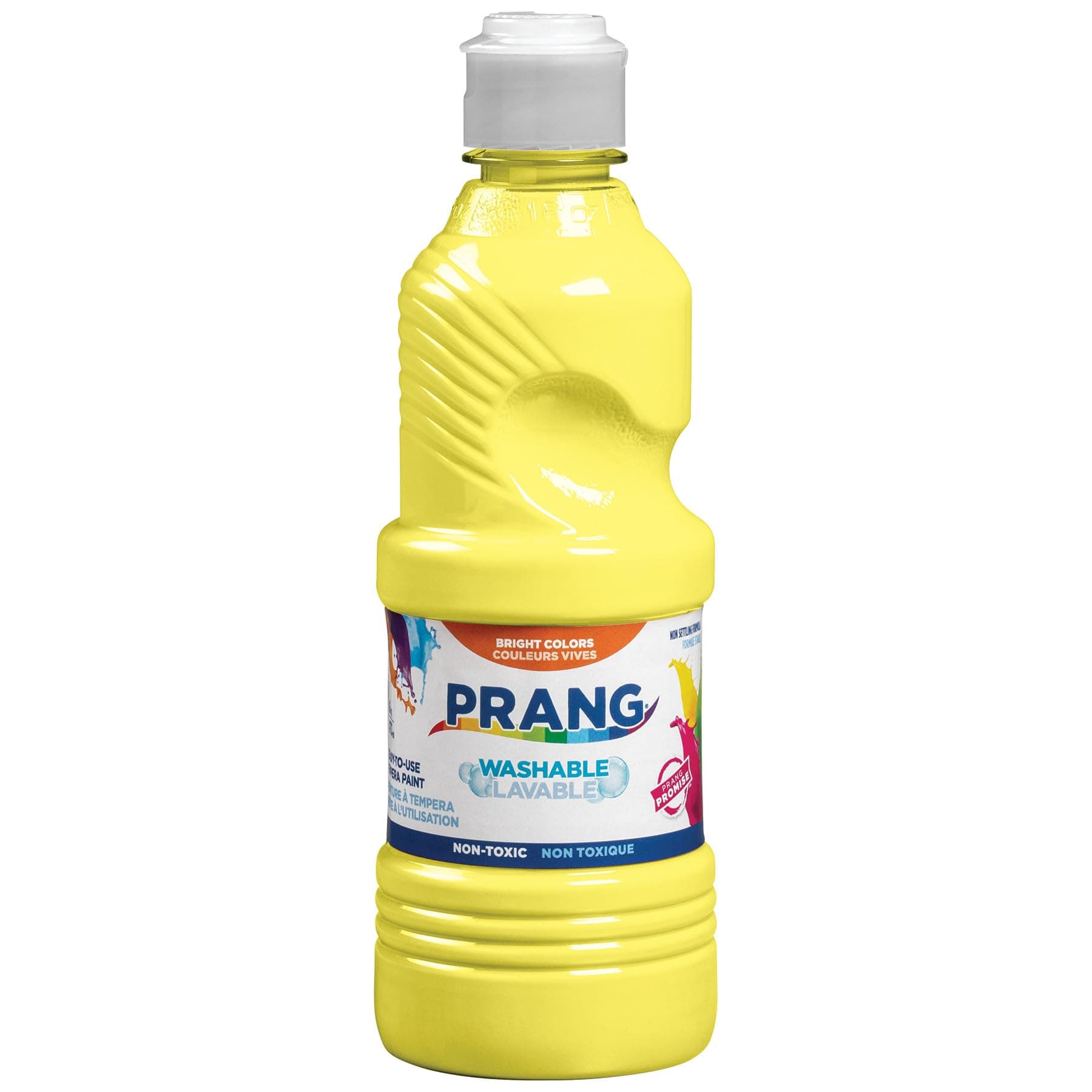 Prang Washable Tempera Paint, Yellow, 16 Oz., 1 Count