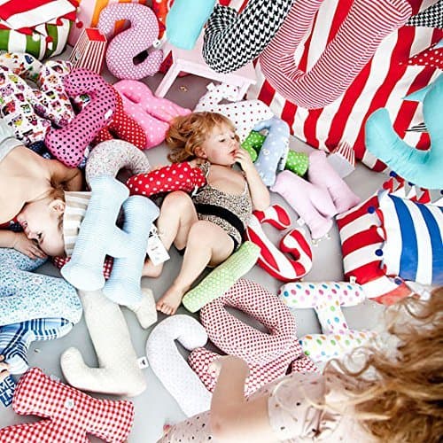 alphabet letter pillow, kids room decor, custom order