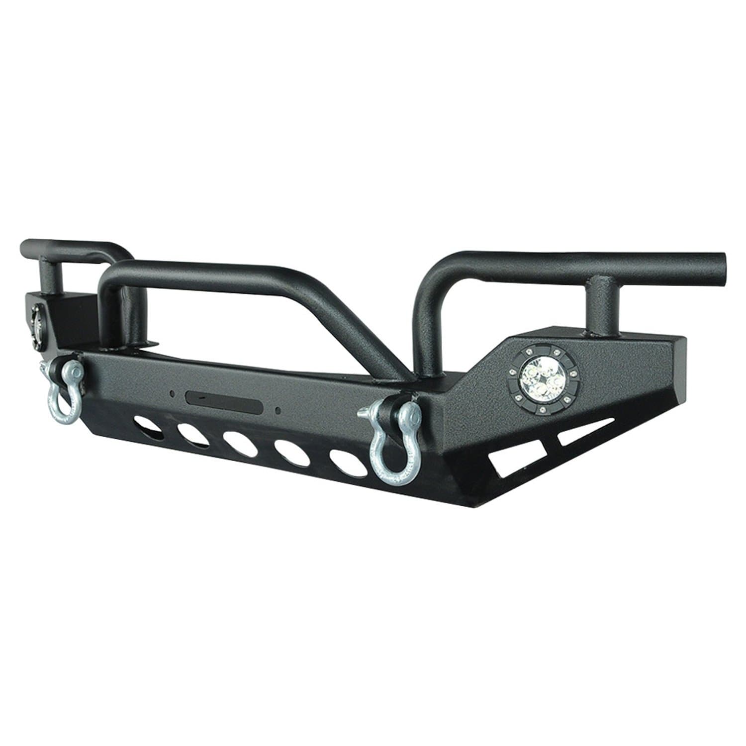 Paramount Restyling 51-0029L Black Front Xtreme Bumper with LED (Jeep Wrangler YJ/TJ)