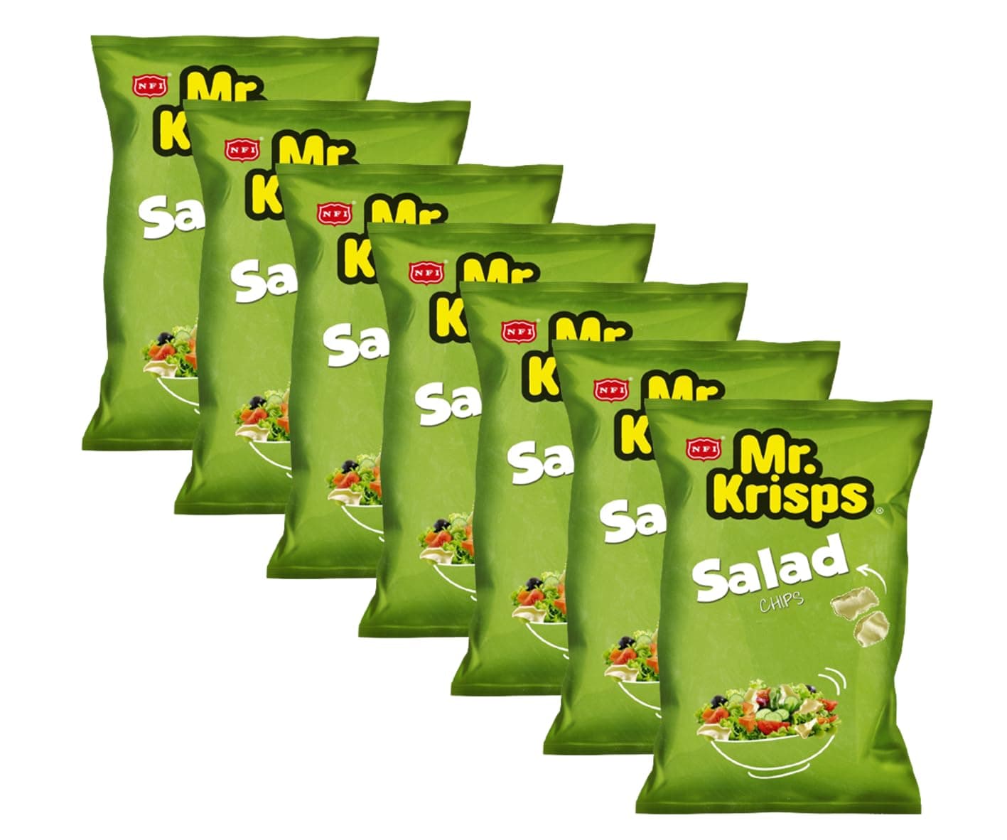 Mr Krisps Salad Chips, 21 X 12 gm