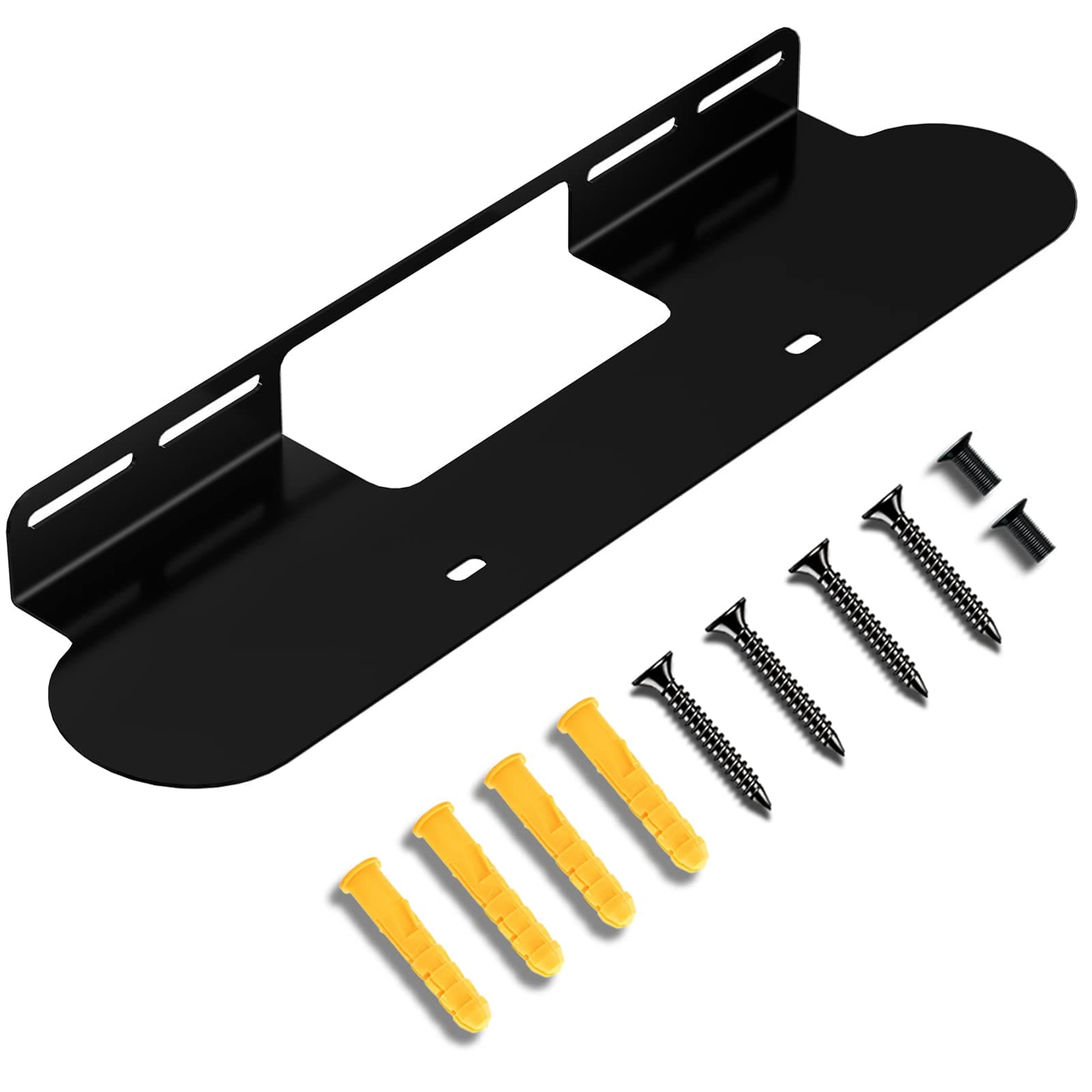 (For Sonos Beam Mount, Black) - Wall Mount for Sonos Beam Soundbar Sturdy Metal Mounting Bracket Compatible with Sonos Beam Sound Bar TV Wall Mounts, Black