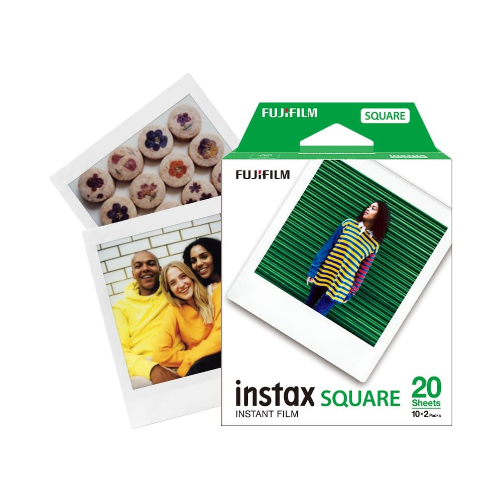 FUJIFILM Instax Square Format Film, 20 Exposures instax SQUARE INSTAX SQUARE WW 2