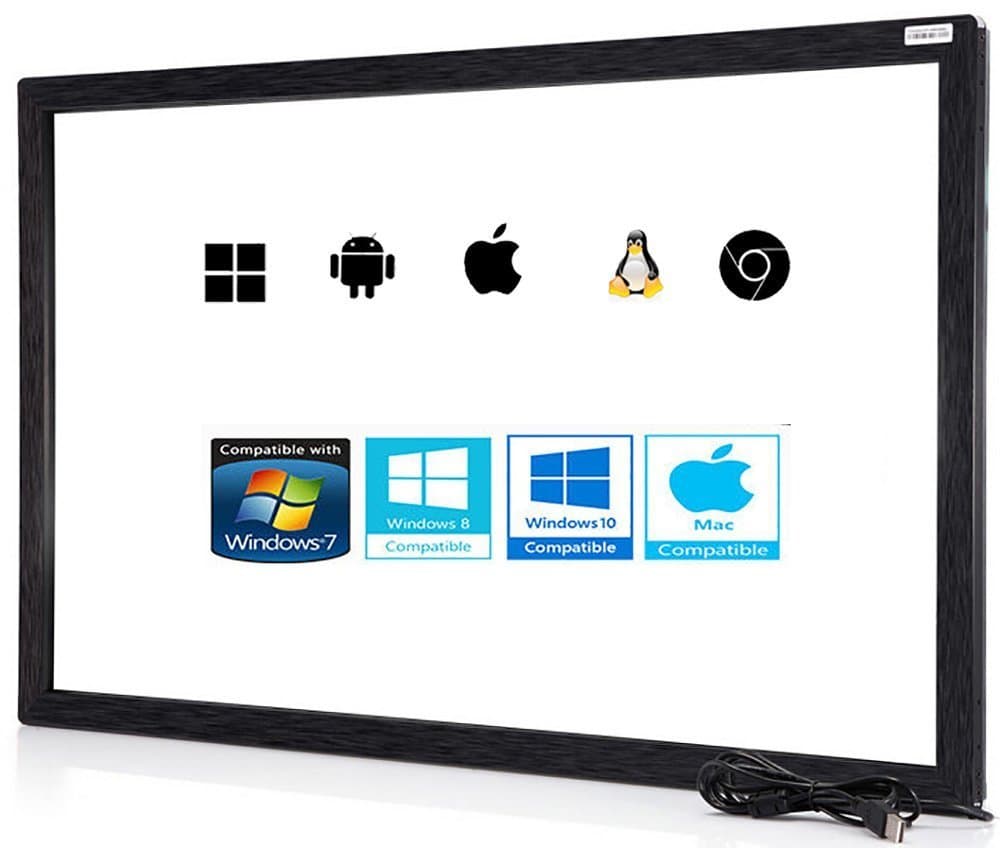 65 inch 10 Point Multi-Touch Infrared Touch Frame, ir Touch Panel, Infrared Touch Screen Overlay