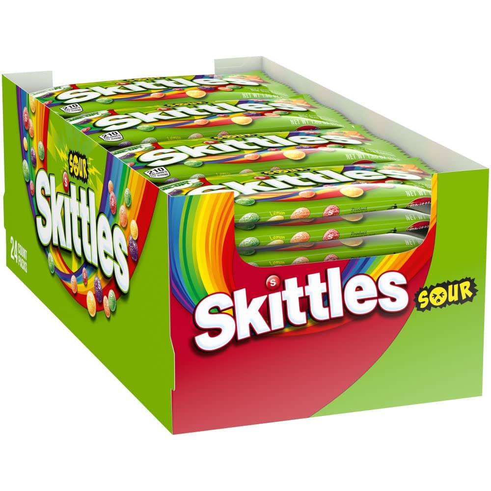Skittles Sour 24 Pack (24 x 51 g) Parallel Import