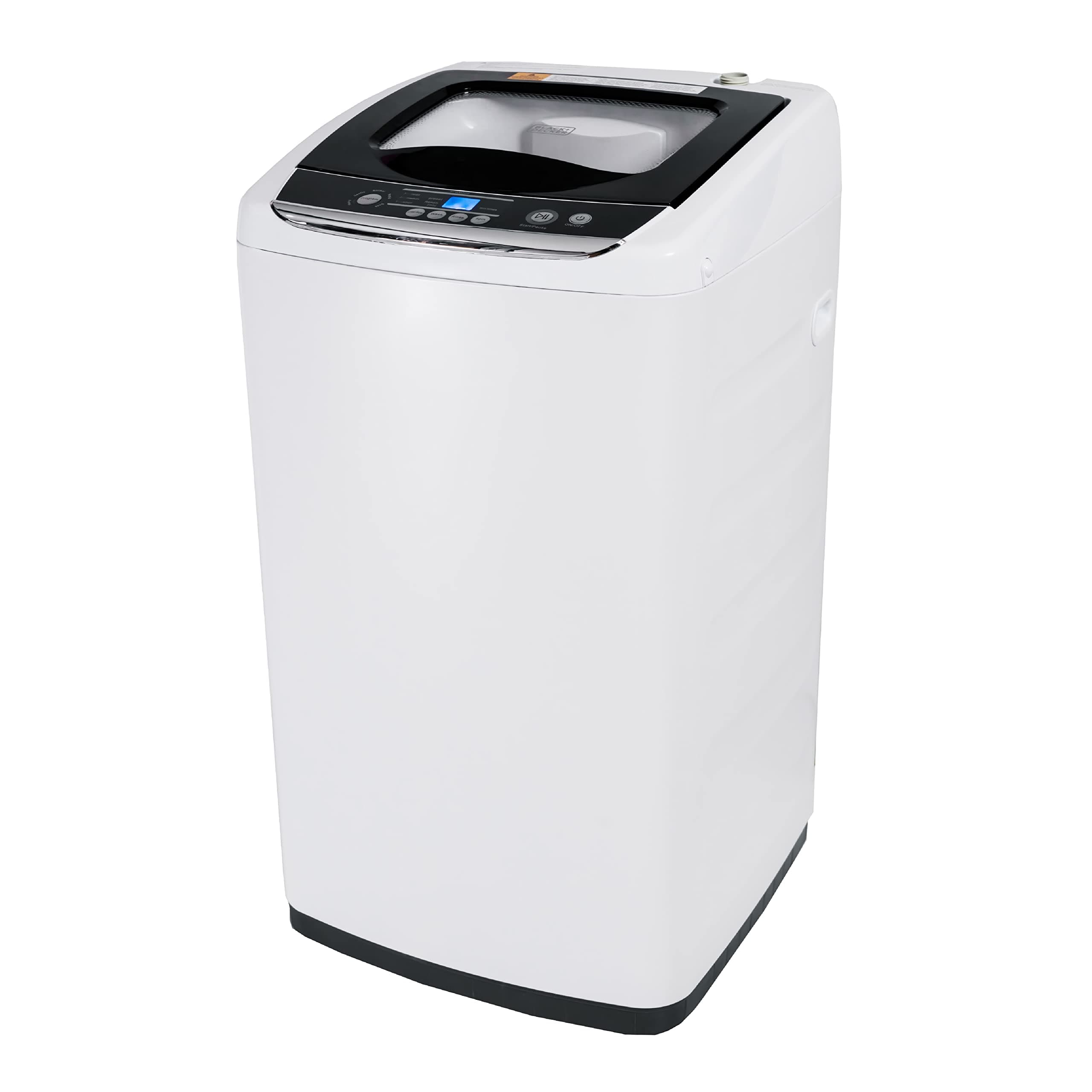 Black + Decker 0.03cbm compact portable washer clothes washing machine