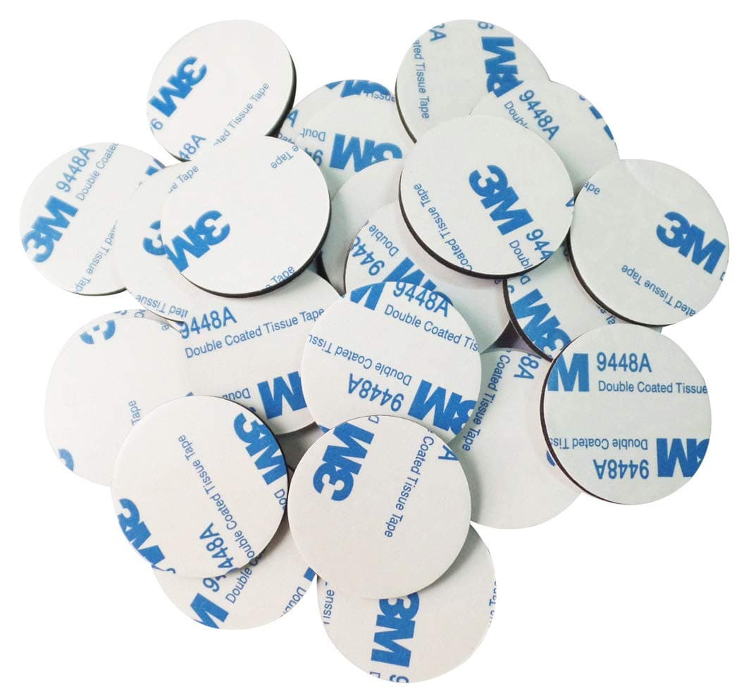 Double Sided Black Foam Tape Mounting Pad Adhesive (50)