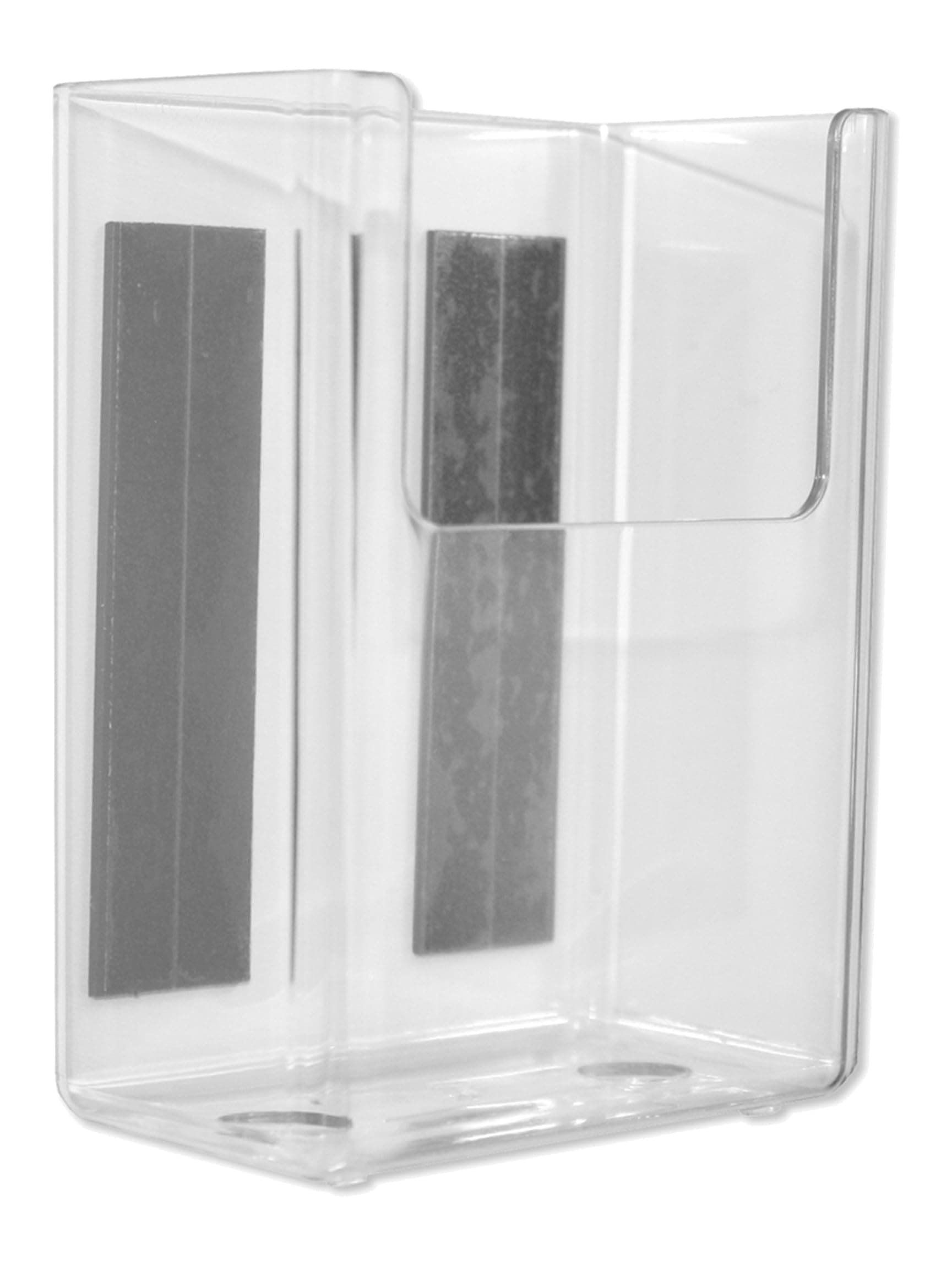 Magna Visual Magnetic Acrylic Pocket Marker Holder, Whiteboard Accessory