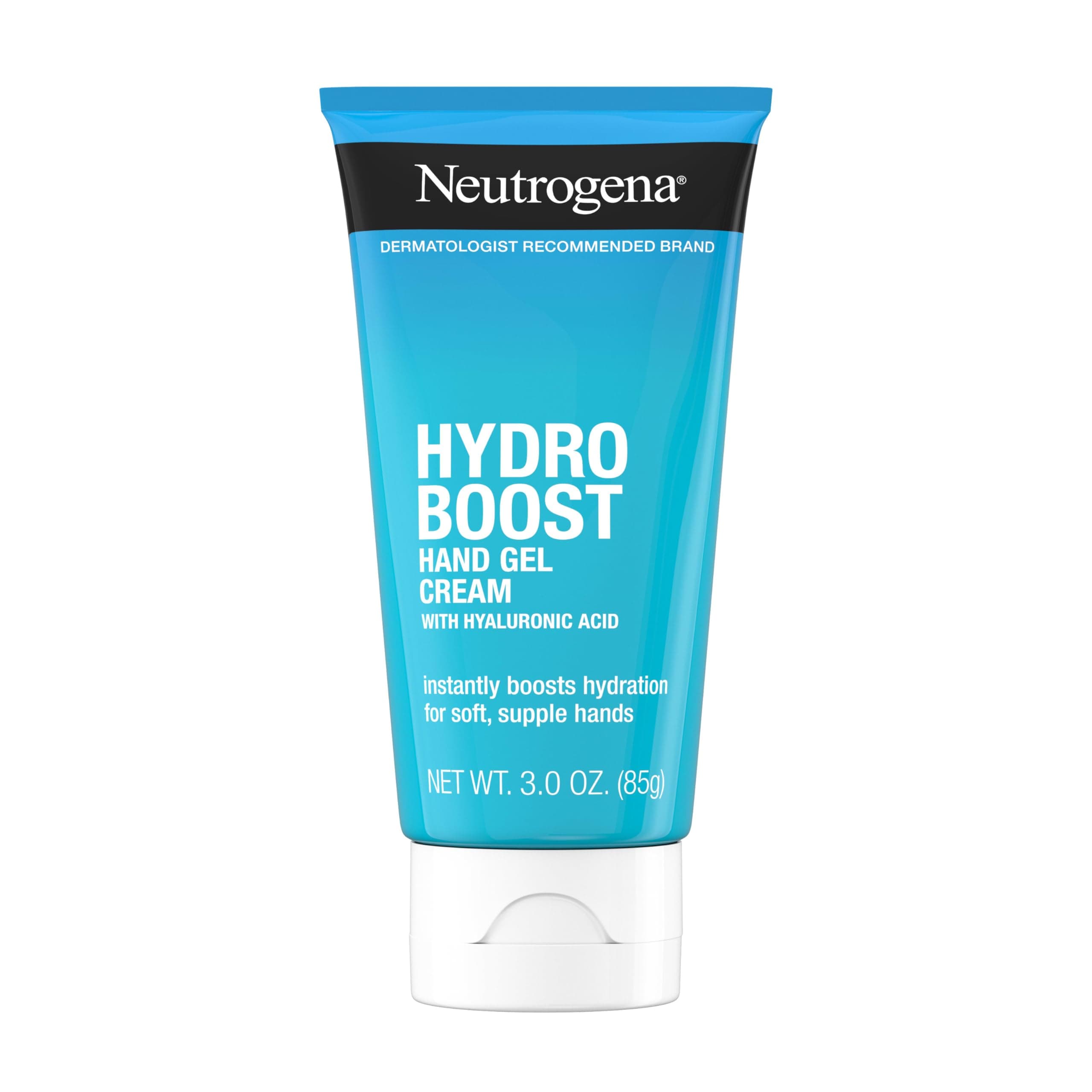 Hydro Boost Hydrating Hand Gel Cream with Hyaluronic Acid for Soft, Supple Hands, Light and Non-Greasy, 3 oz
