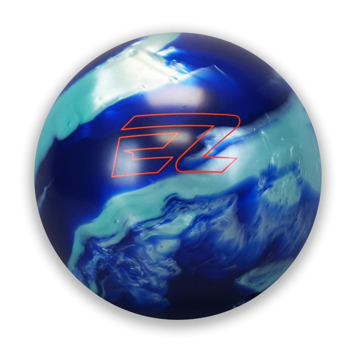 EZ Hook Reactive Bowling Ball - Great for Entry Level Bowlers Looking for to Curve/Hook Their Bowling Ball