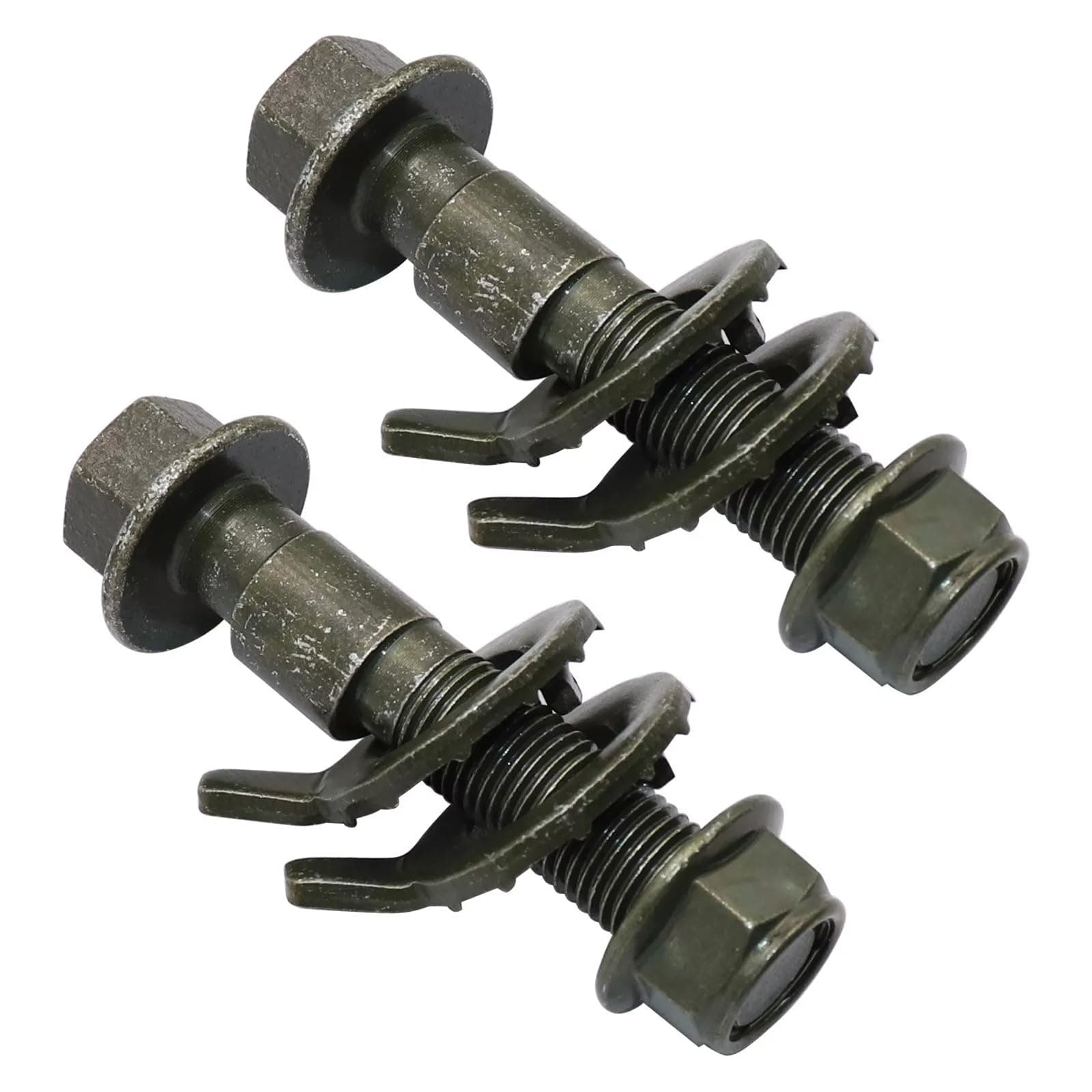 2pcs 12mm Adjustable Camber Correction Alignment Kit for Front Wheels Cam Bolts for Buick for Nissan for Chevrolet for Mitsubishi 81250