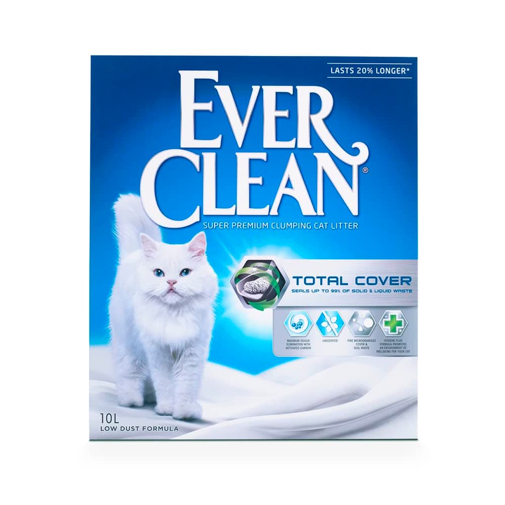Total Cover Cat Litter, 10 Litres, Unscented
