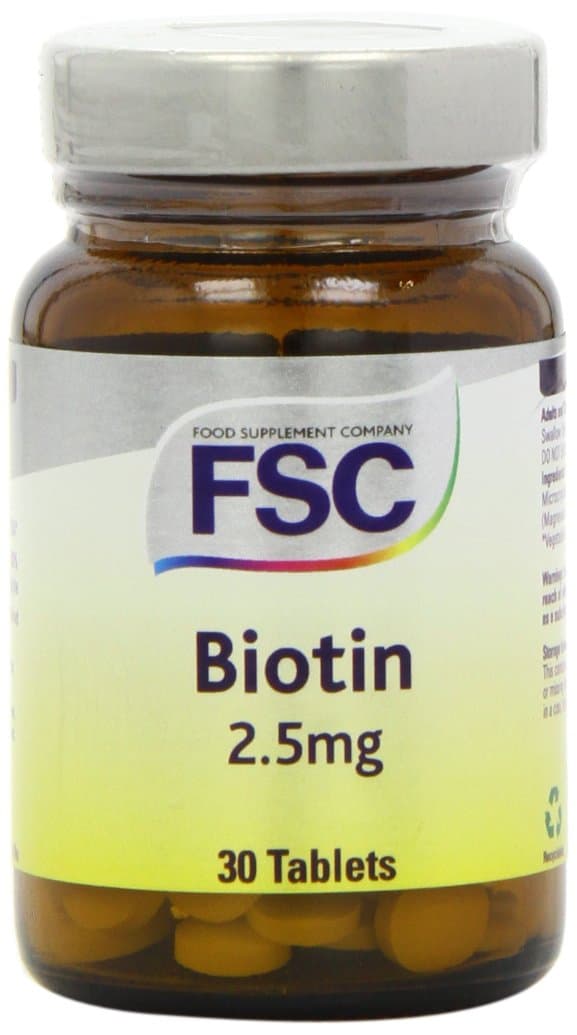 FSC 2.5mg Biotin 30 Tablets