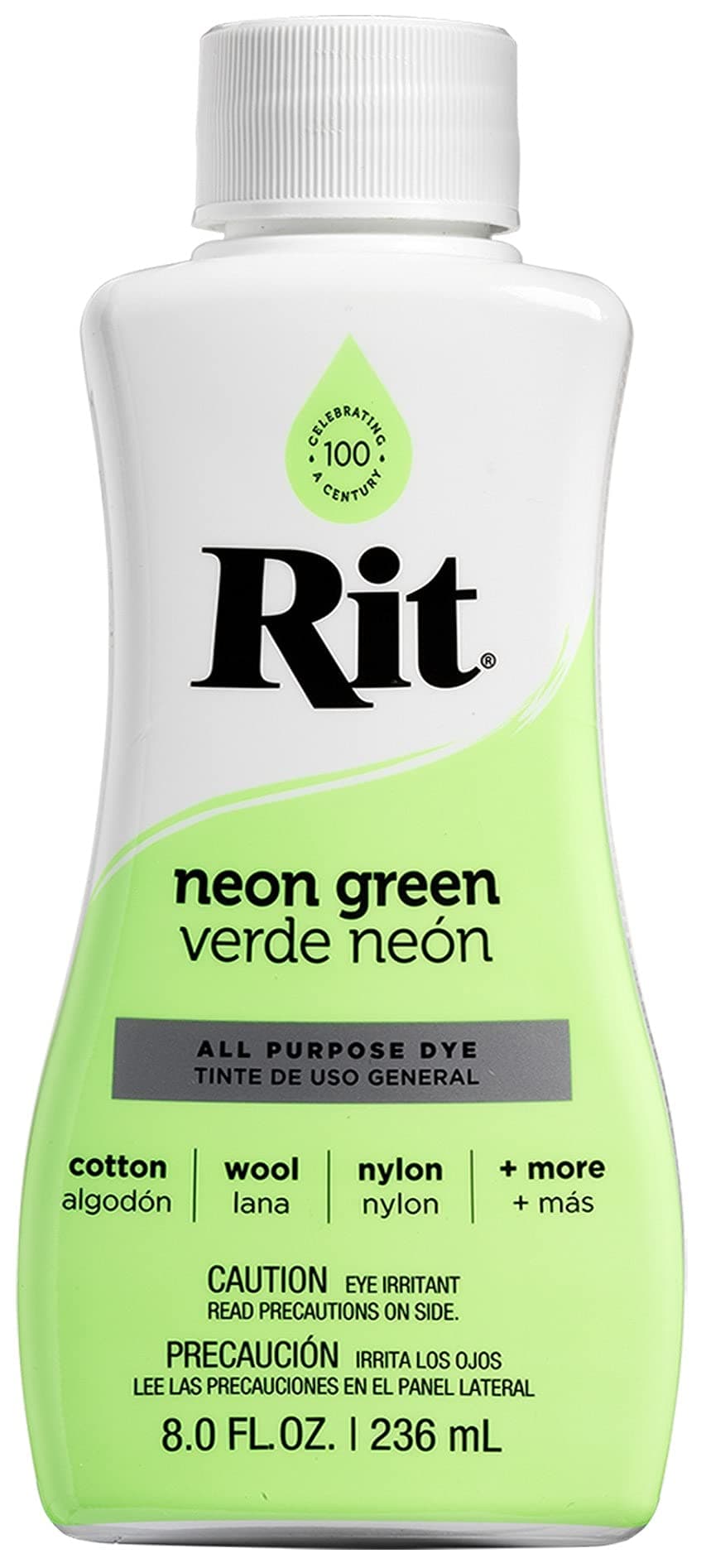 Rit Dye Liquid, Neon Green, 8 Oz, 88210