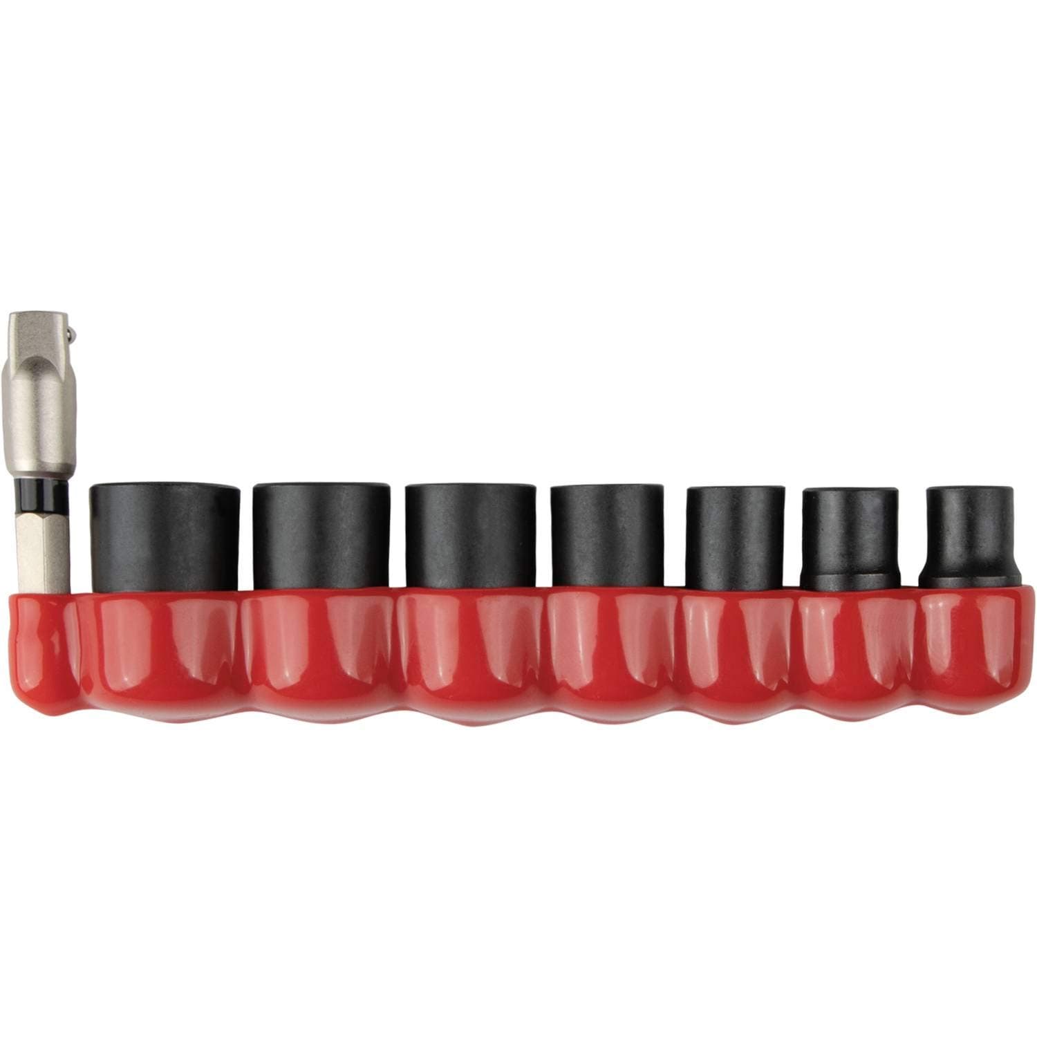 E-01694 Impact XPS™ 8 Pc. 1/4" Drive 6-Point Metric Impact Socket Set w/Standard Socket Adapter