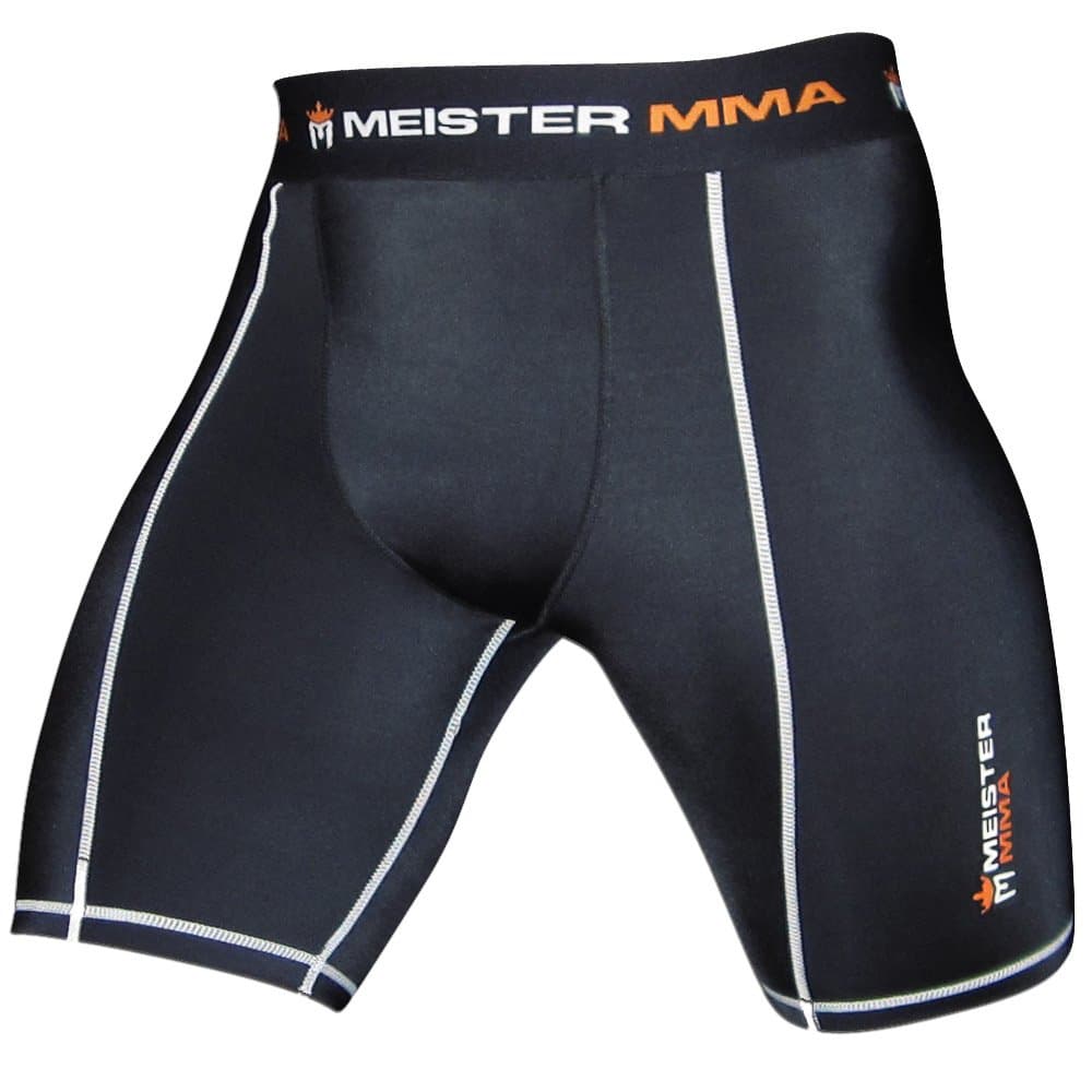 MMA Compression Rush Fight Shorts w/Cup Pocket