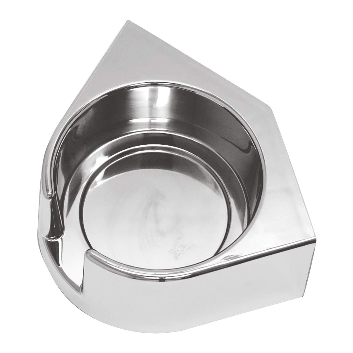 68721 Chrome Plastic Cup Holder for Freightliner, Driver Side