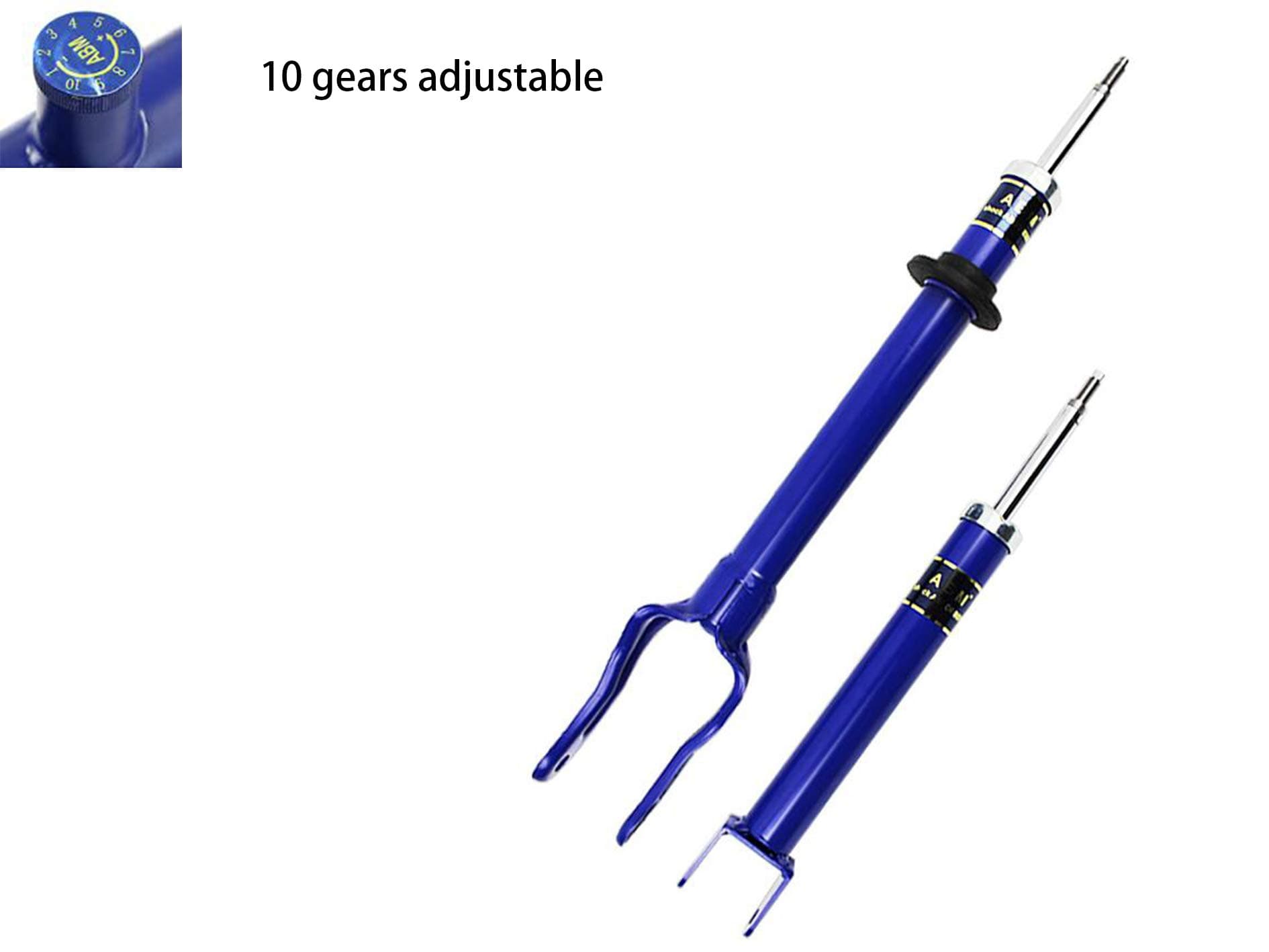 Upgrade Front Rear Adjustable Shock Damper Car Parts Replacement for Commander Grand Cherokee Wrangler (Grand Cherokee)