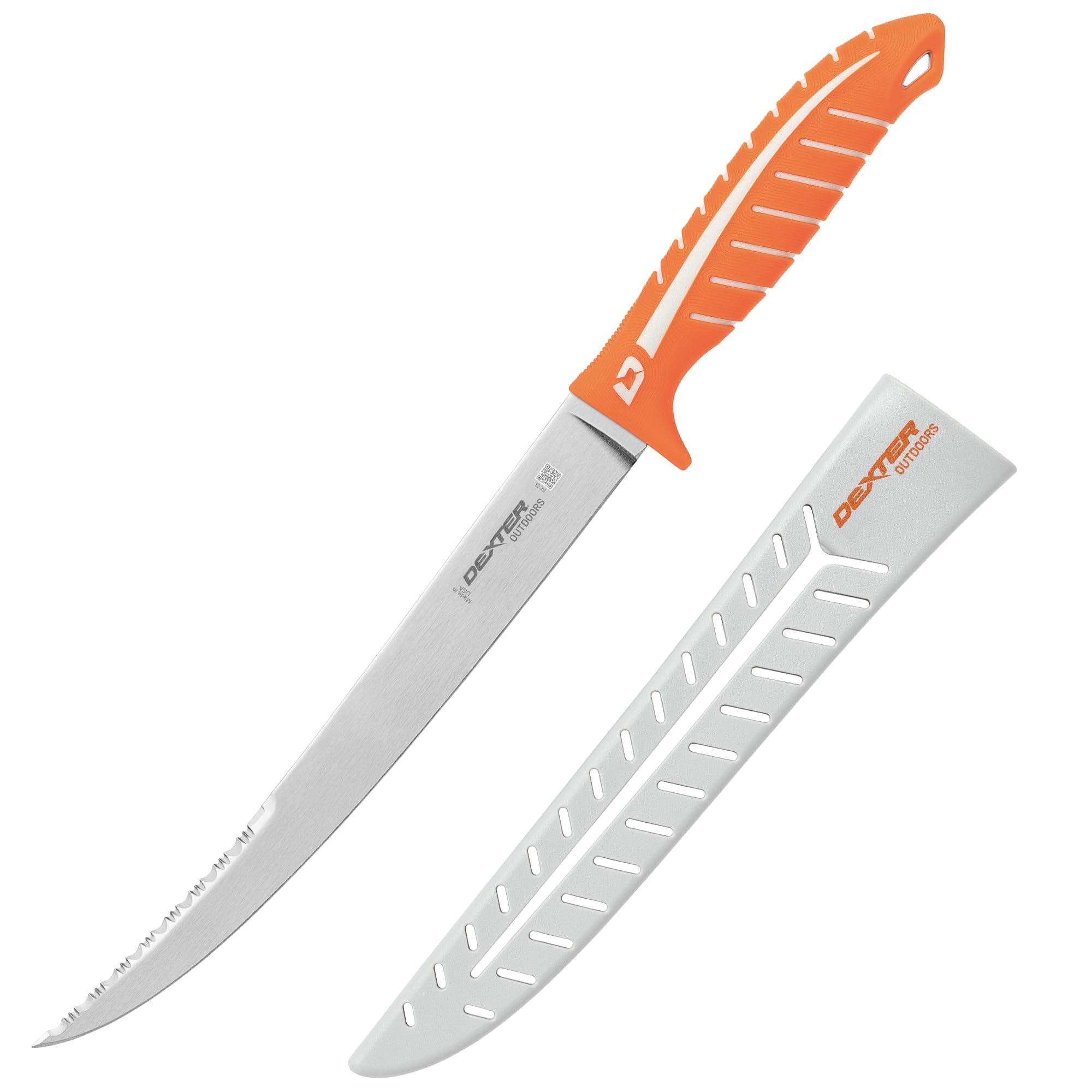 - Dextreme Dual Edge 10" Stiff Fillet Knife | Includes Sheath