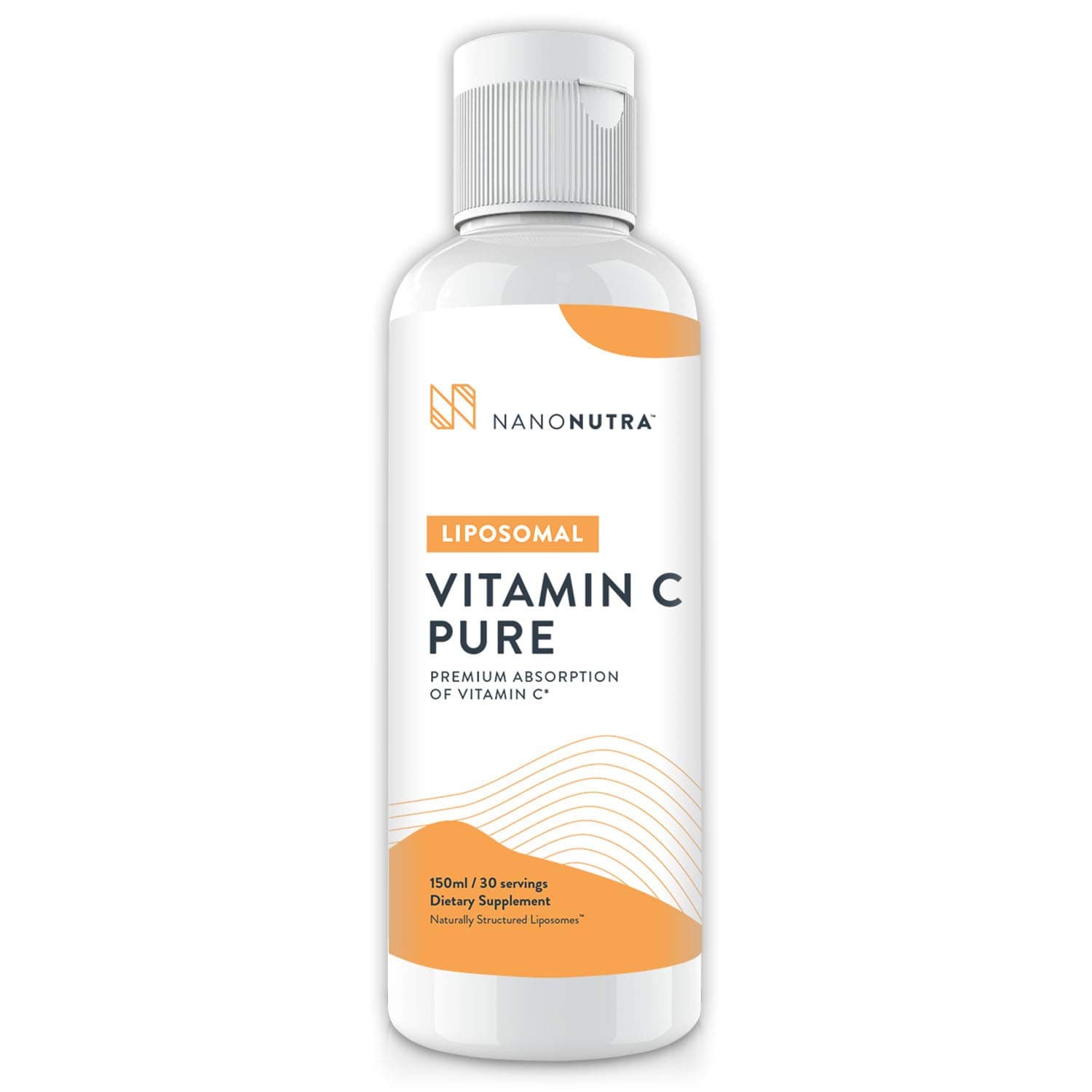 Liposomal Vitamin C Pure 30-1000mg Servings from Sodium Ascorbate | Liposomal Encapsulated Vitamin C is More Effective Than Pills, Powders & Liquids* | Utilizing Sunflower Lecithin
