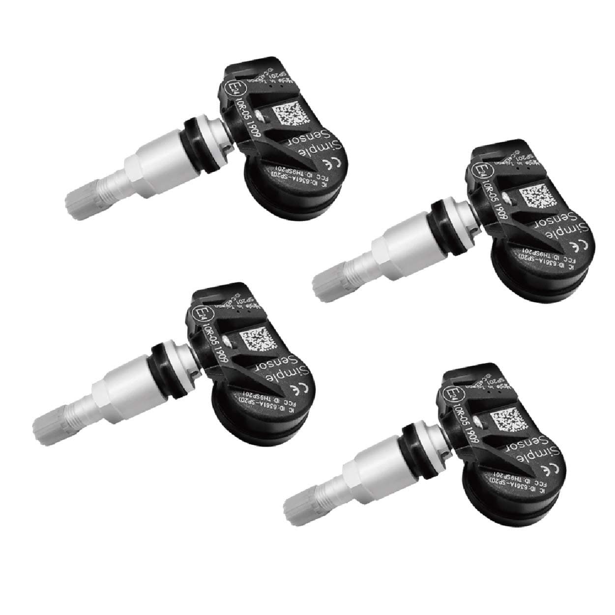 Orange TPMS Tire Pressure Sensor for Dodge Ram 1500/2500/3500/4500/5500 2009 (Fits: More Than one Vehicle), a Set of 4; pre-Programmed & Ready to Install