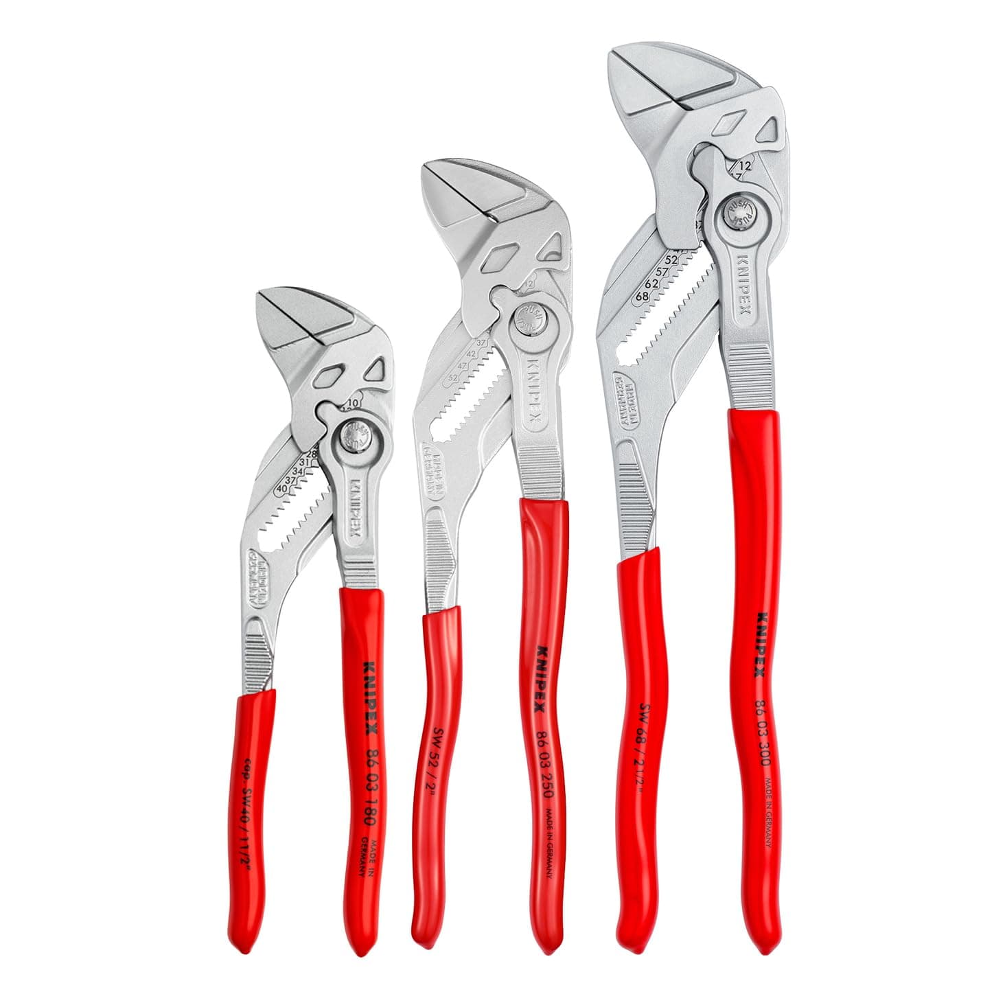 00 20 06 US2 3-Piece 7, 10 and 12 Pliers Wrench Set