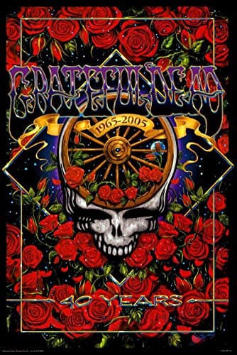 Grateful Dead 40th Anniversary Poster 24 x 36in