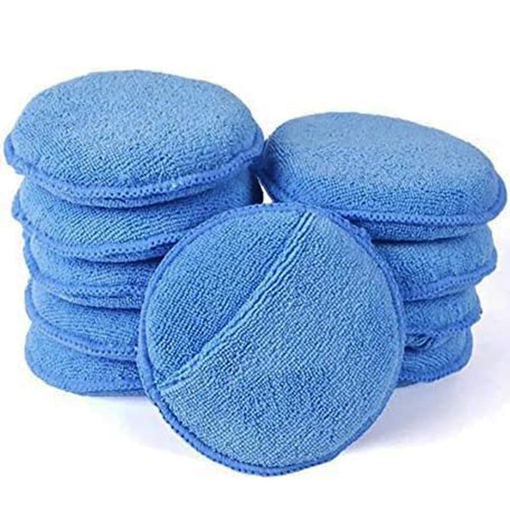 10 Pack Microfiber Wax Applicator