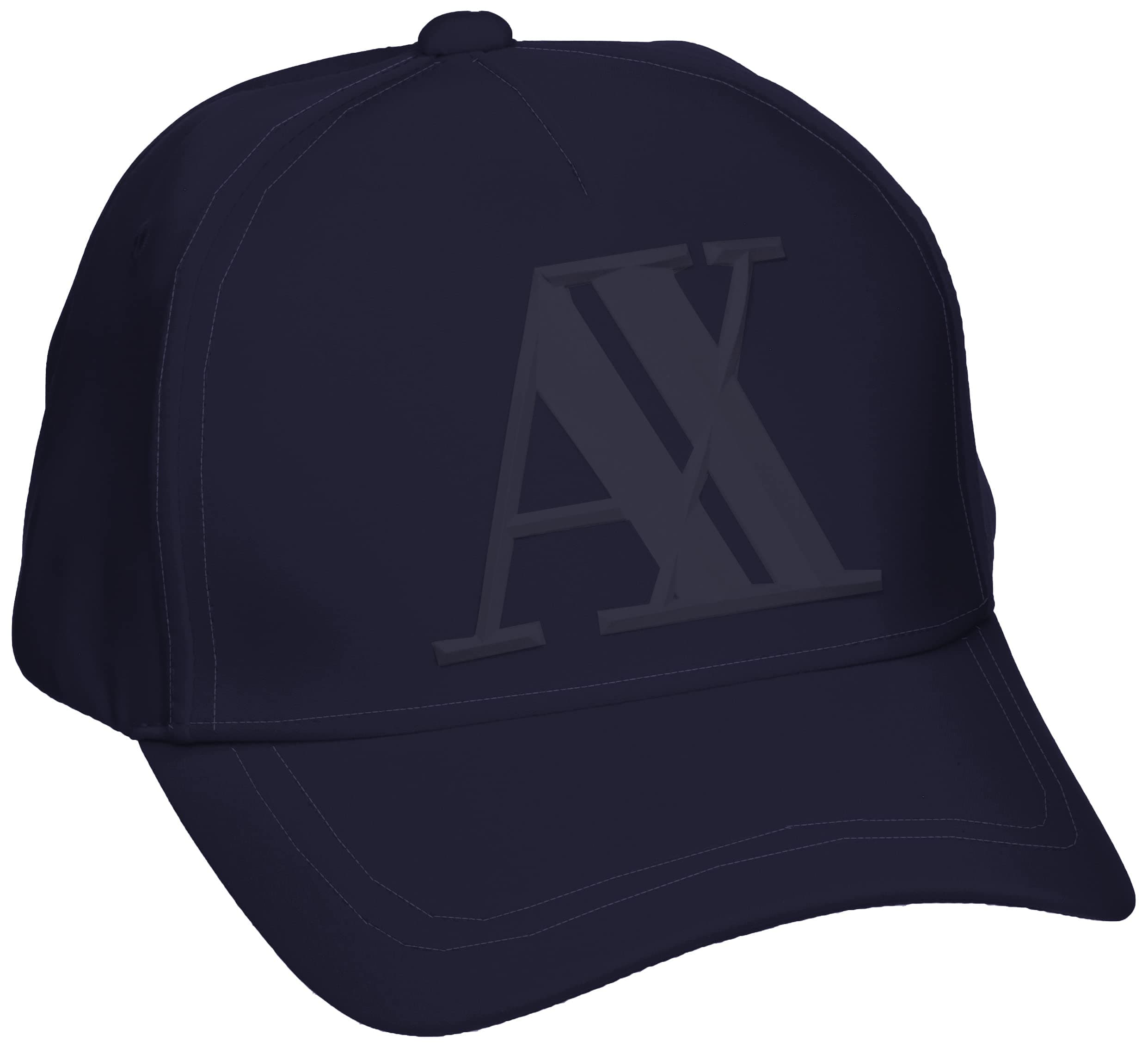 Armani Exchange Men's Rubber Logo AX Cap Baseball