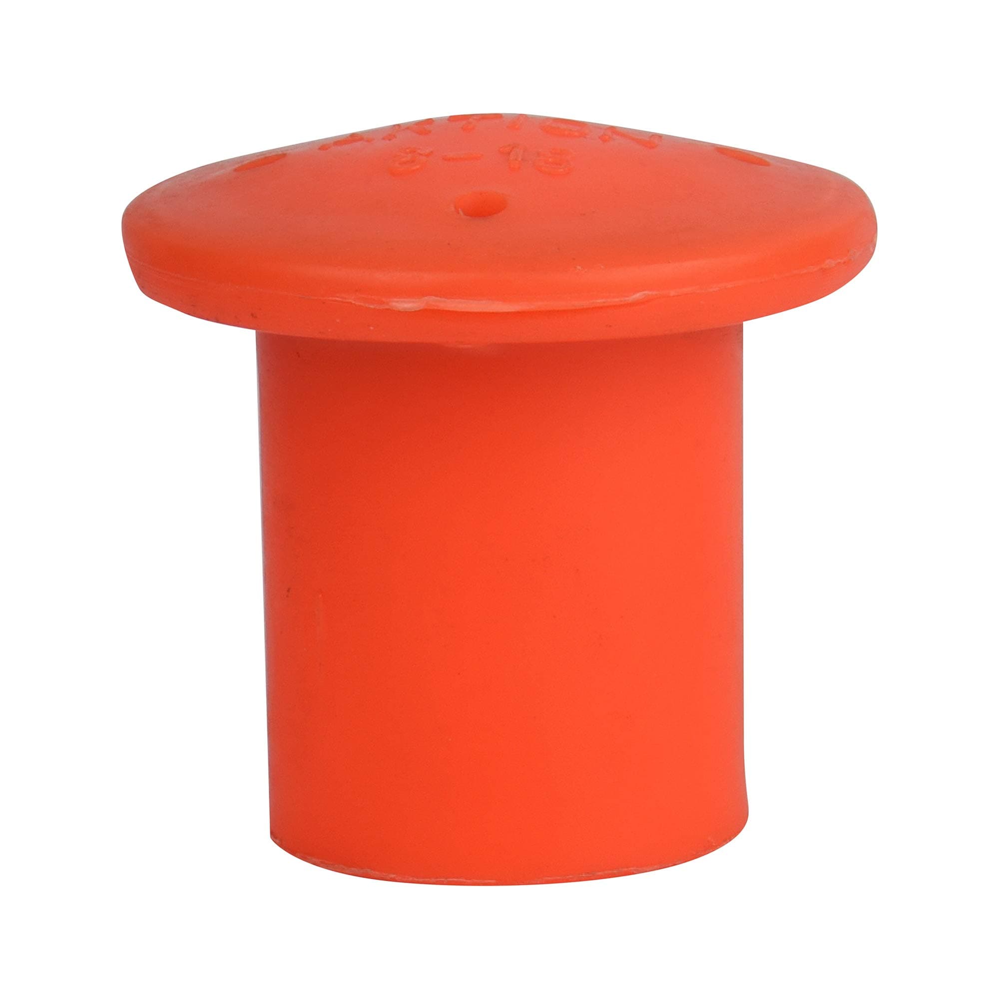 Aktion Safety Plastic Rebar Cap Ak-Rc8 Polymer, Pack Of 20, Orange