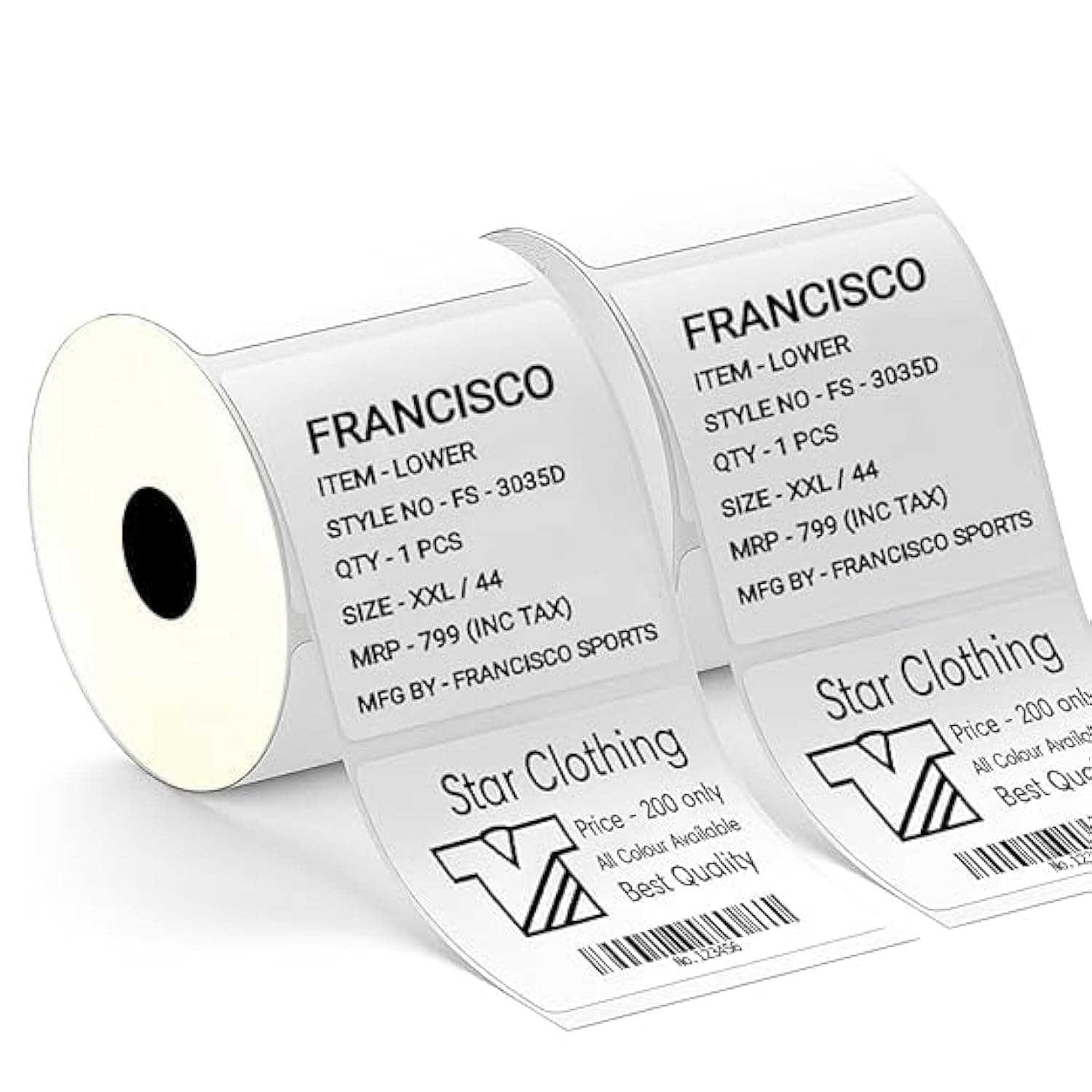 SHREYANS Label Printer (Thermal Label Rolls)