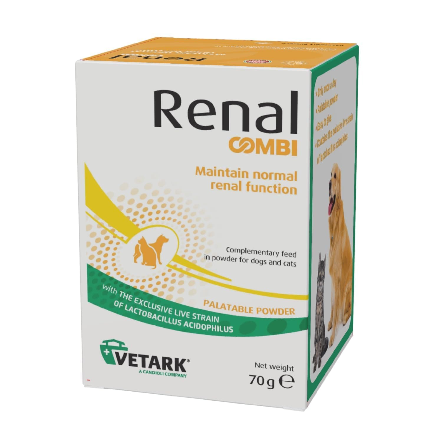 Renal Combi Powder Complementary Feed Normal Renal Function Cat/Dog 70g