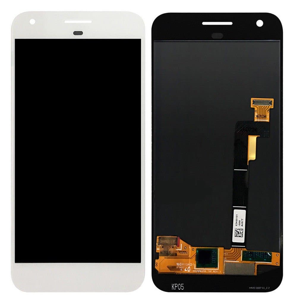 Kiker 5" LCD Display Touch Screen Digitizer Assembly for Google Pixel (White)