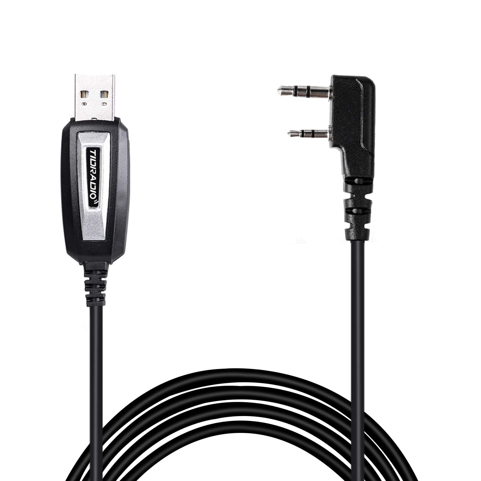 TIDRADIO CH340 Driver USB Programming Cable Support Chirp for baofeng UV-5R,UV-82,BF-F8HP,UV-82HP,5RM,5RX,K5PLUS,GM-15Pro,UV-5G Plus,UV-17R, TD-H8,H3,TD-H6,Quansheng UV-K5 Two Way Radio