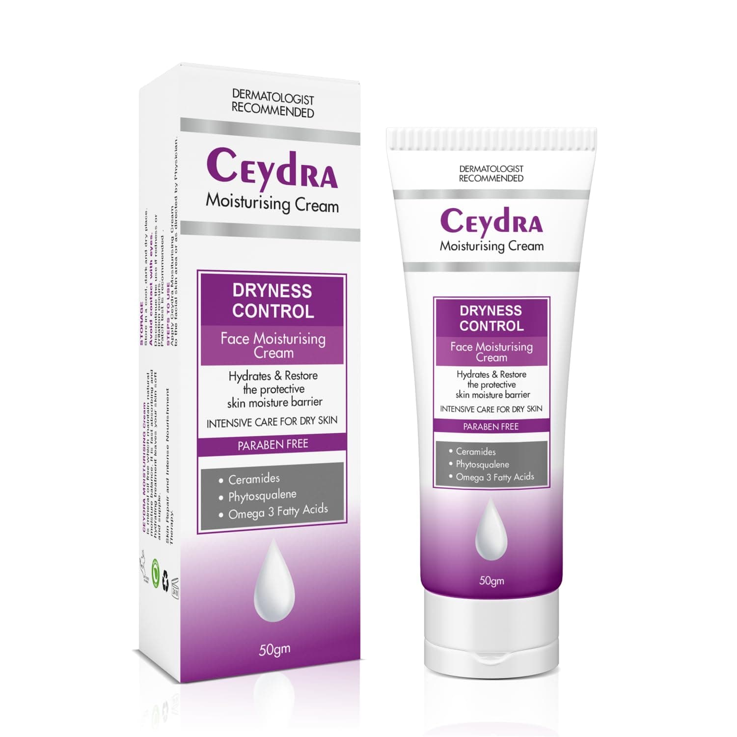 Ceydra Moisturizing Cream for face, Moisturizing Cream, Dry to Normal Skin- 50Gm