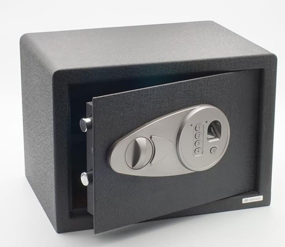 StarSafe Electronic Biometric Digital Safe Home Security Steel Office Front Loading 9.85"(h) x 13.75"(w)