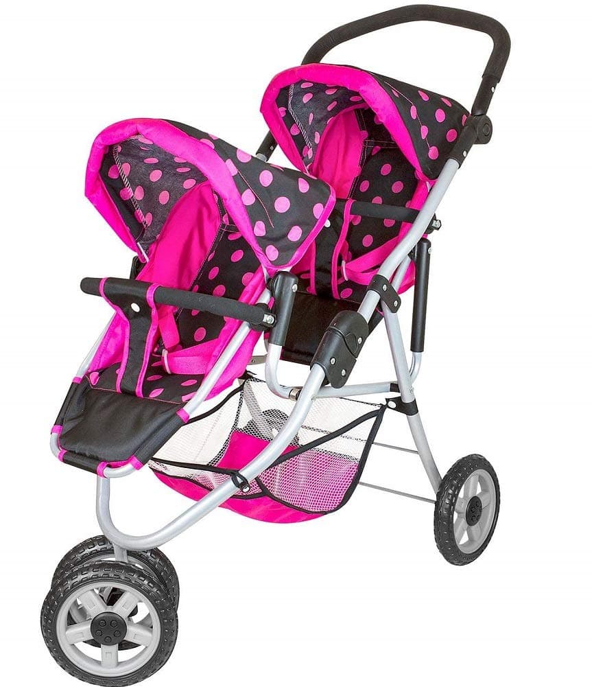 Lissi Twin Baby Doll Stroller