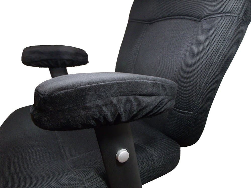Memory Foam Chair Cushion Armrest Pad Covers Support Your Elbows to Help Relieve Stress and Pressure | Easy to Install on Your Home or Office Chair | Includes Set of Two