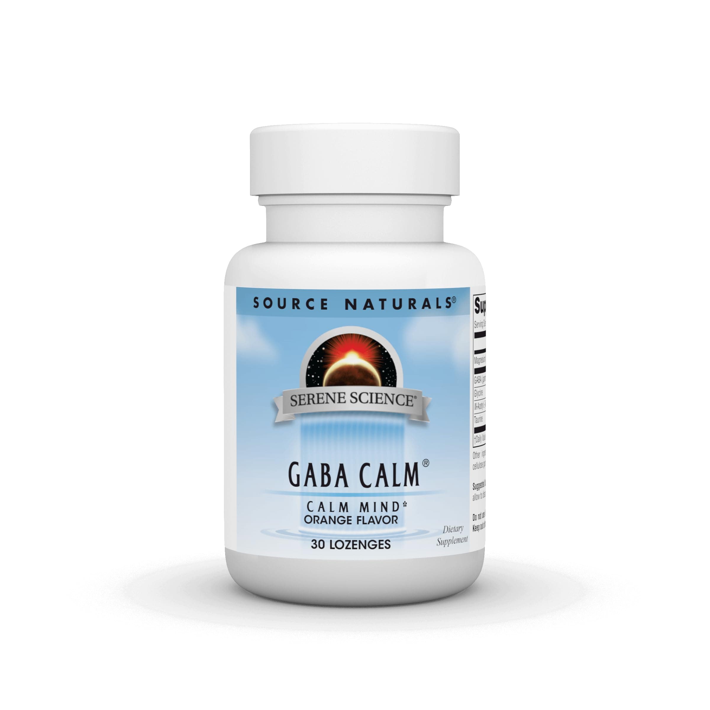 Gaba Calm Sublingual Orange Flavored 30 Tablets