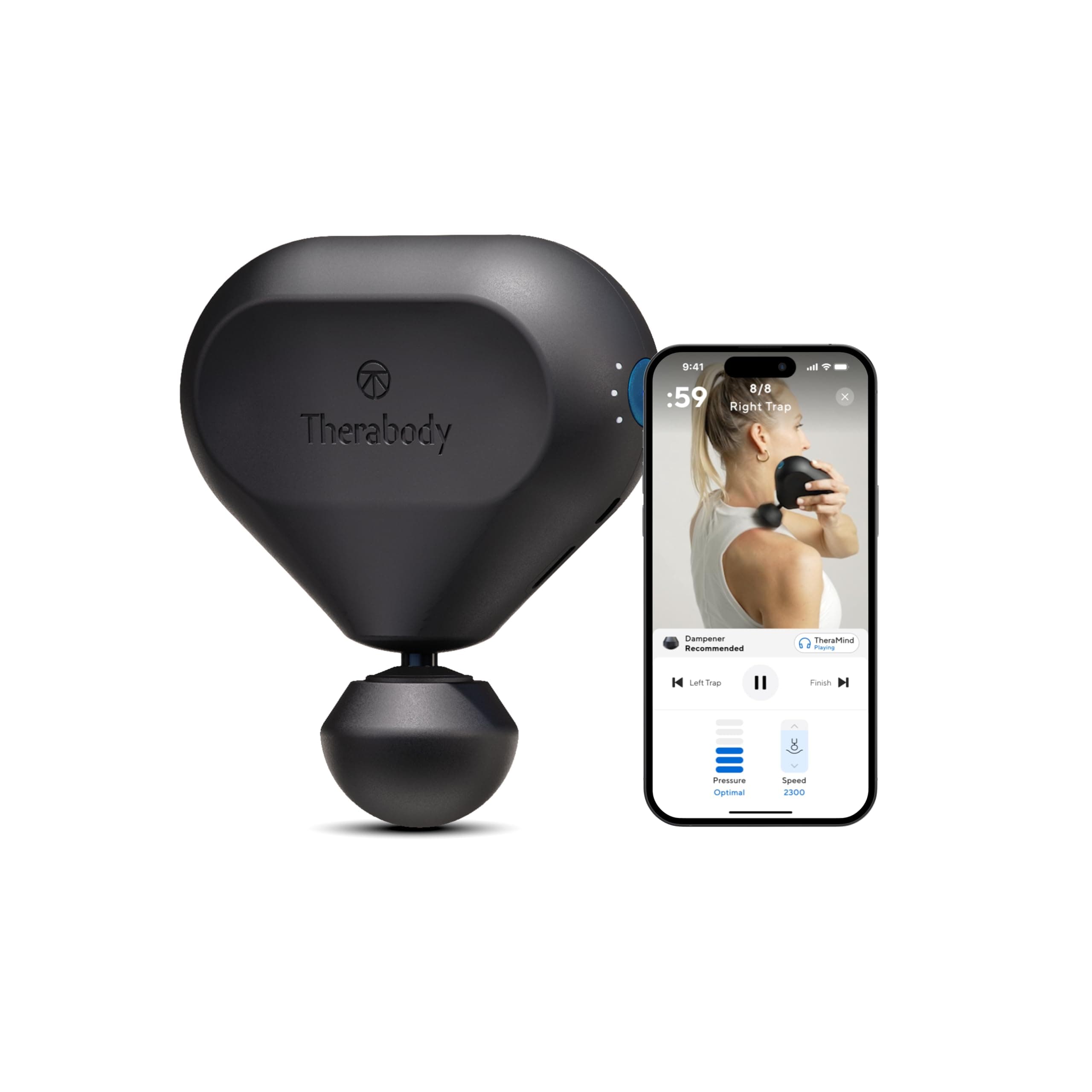 Therabody Mini 2.0 - Ultra-Portable, Black