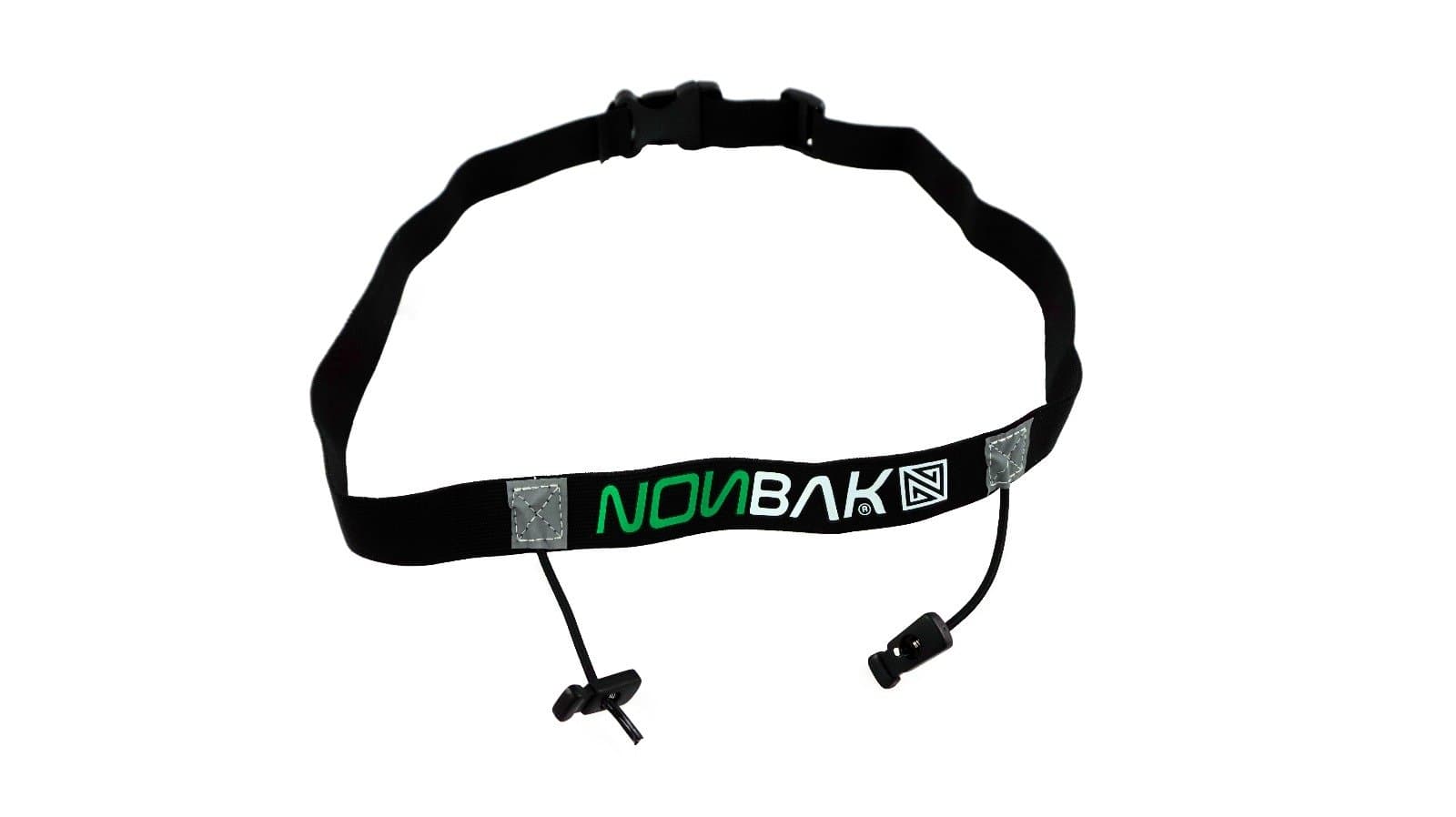 Nonbak Back Pack Race Belt Running Triathlon Trail Running Competitions Black, Neon Green, Orange, Pink, Red, Black