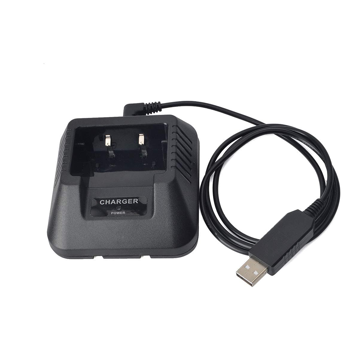 HYS Walkie Talkie Battery Charger USB Charging Cable Replacement for Baofeng UV-5R UV-5RE DM-5R Two Way Radio