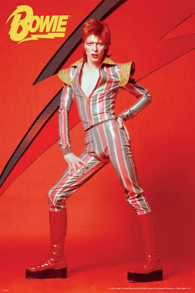 David Bowie - Glam Poster 24 x 36in