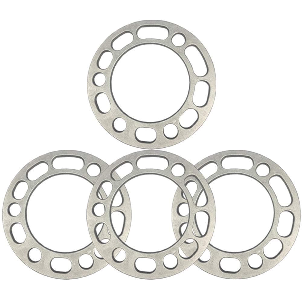 – Wheel Spacers,2/4 Pack Aluminum Alloy 6-Stud 6.5mm Thickness Universal Wheel Spacers 6 X 139.7 PCD (4pcs)