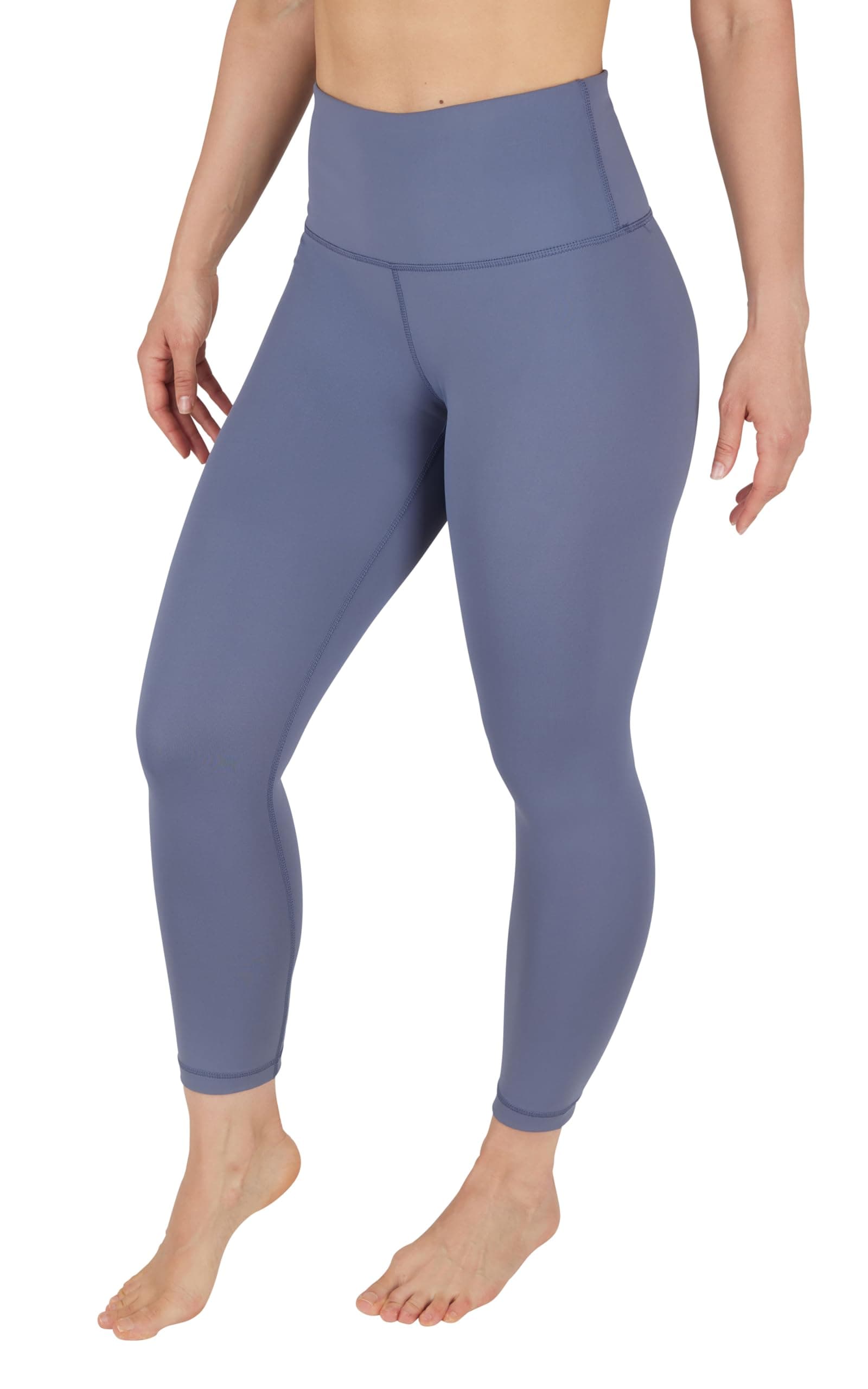 90 Degree By ReflexHigh Waist Squat Proof Capris - 22” Interlink Workout Capris