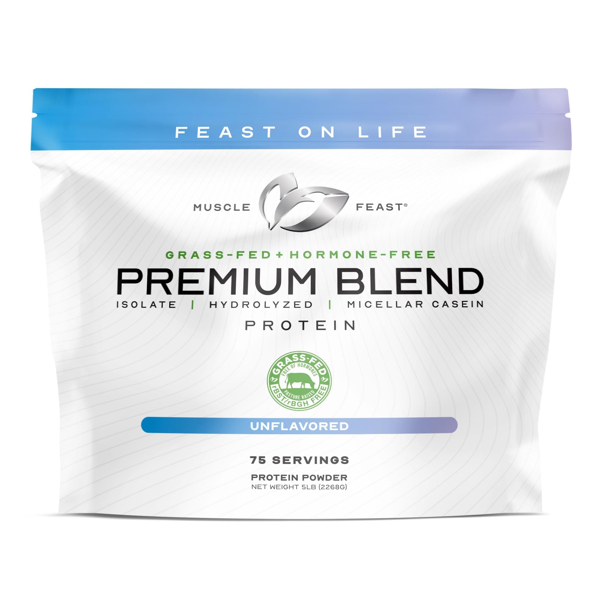 Muscle Feast Blend Protein 5.0 Lbs (Unflavored)